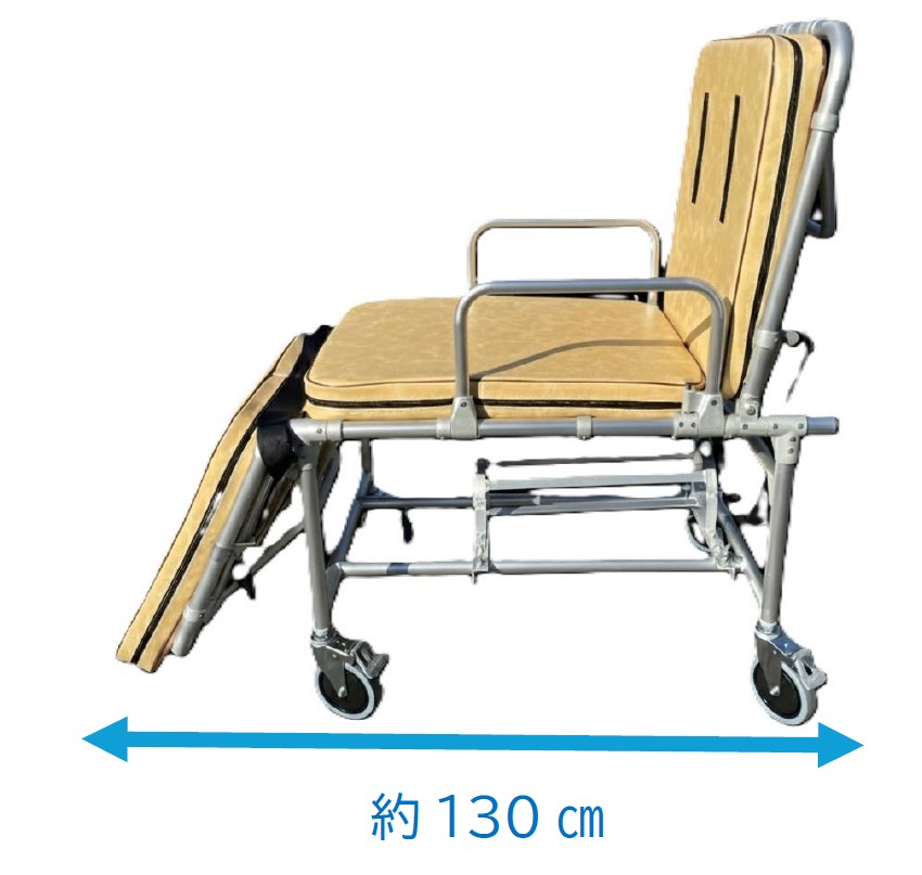 折りたたんだストレッチャー