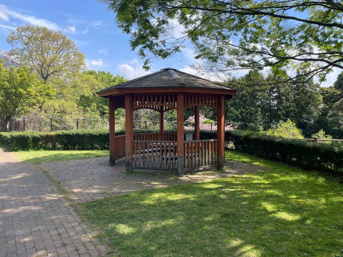 戸川公園 ベンチ 休憩スペース